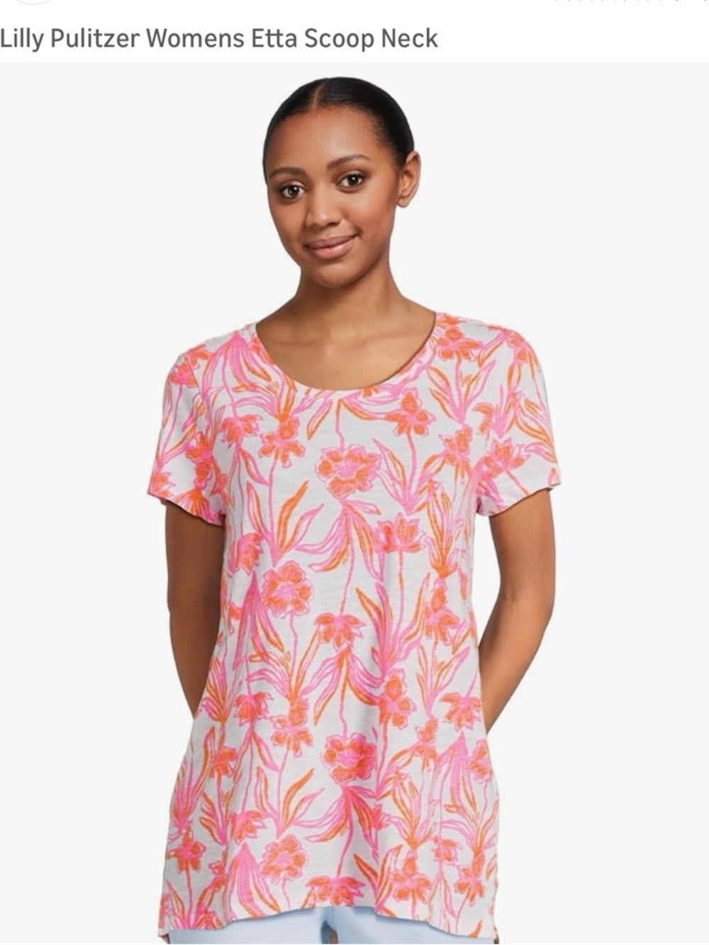 Lilly Pulitzer Womens Etta Scoop Neck
